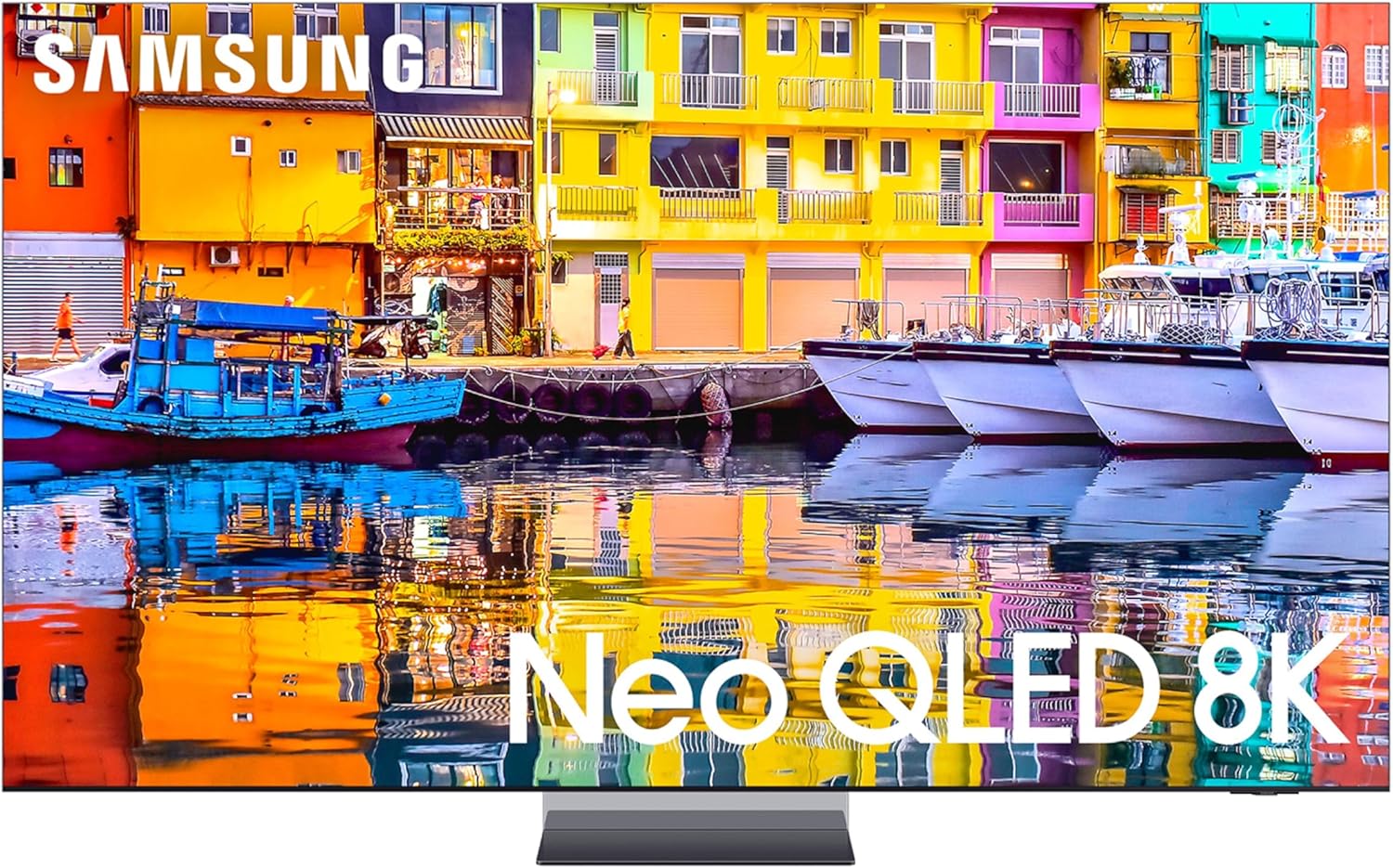 SAMSUNG 75-Inch Class QLED 8K QN900D Series Neo Quantum HDR Smart TV w/Dolby Atmos, Object Tracking Sound Pro, Infinity Edge, AI Motion Enhancer Pro, Alexa Built-in (QN75QN900D, 2024 Model) (Renewed)