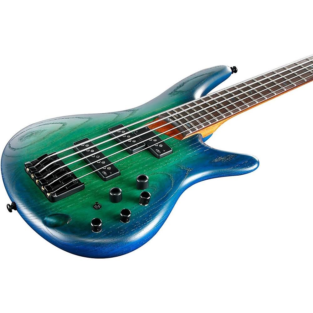 Ibanez SR655 5-String Electric Bass - Surreal Blue Burst