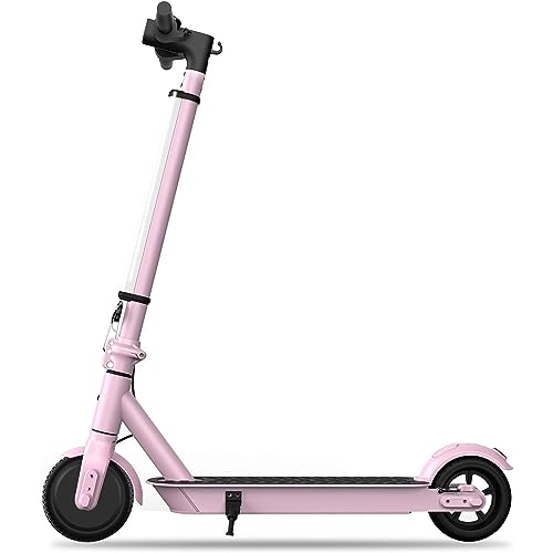 Hiboy S2 Lite Electric Scooter - 6.5" Solid Tires - Up to 10.6 Miles Long-Range & 13 MPH Portable Folding Commuting Kick-Start Boost Scooter for Teens