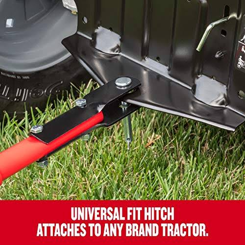 Craftsman CMXGZBF7124322 85-Pound Tow Broadcast Spreader, Red