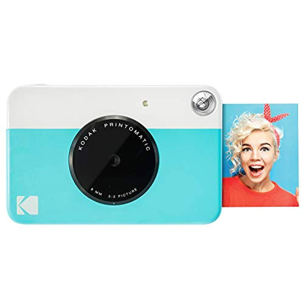 Kodak Printomatic Instant Print Camera Photography Kit Blue