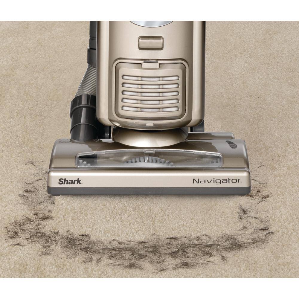 Shark NV42 Navigator Deluxe Upright Bagless Vacuum, Gold (Certified Refurbished)