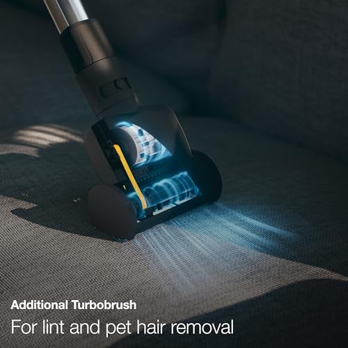 Miele Classic C1 Cat & Dog Bagged Canister Vacuum, Lotus White - Pet Hair, Portable