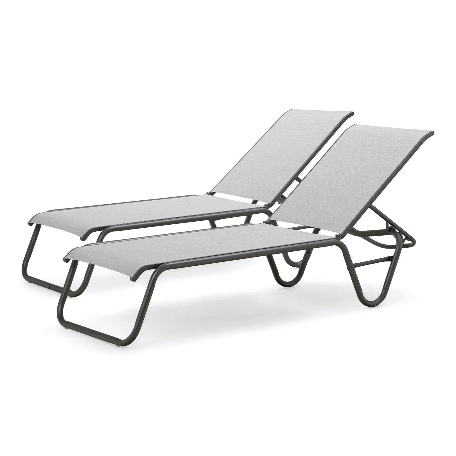 Telescope Casual SET01801 Gardenella Set, Graphite, Alloy Outdoor Chaise