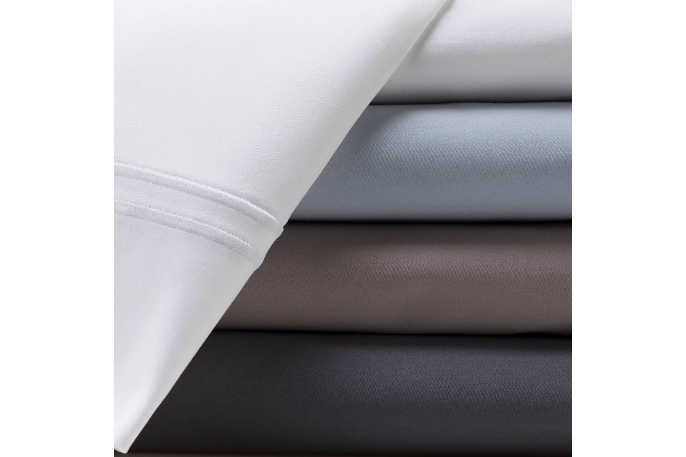 Malouf Supima Cotton - Queen Charcoal Sheets