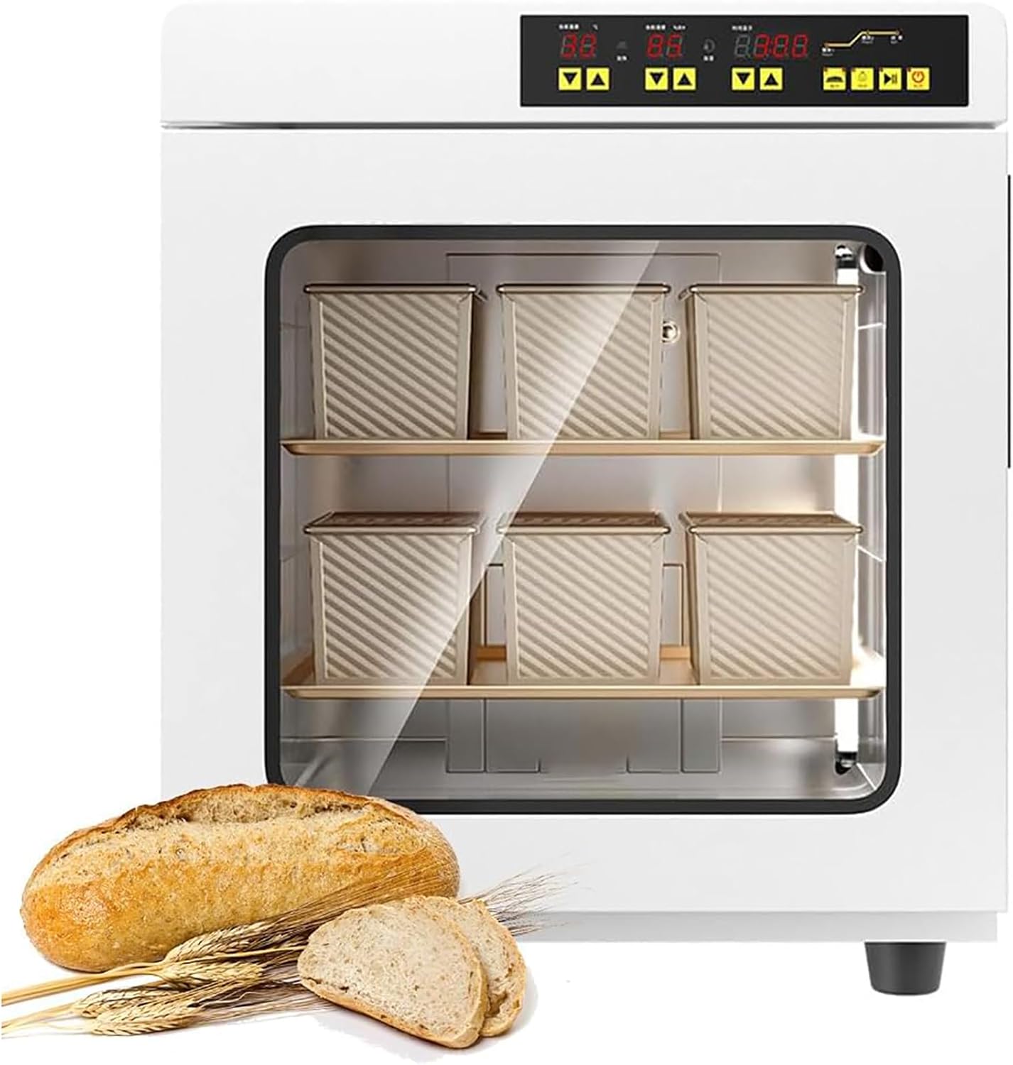 Intelligent Fermentation Box, 112L Household and Commercial Electric Oven, 7-Layer Large Capacity, Built-in Water Tank Spray, Independent Control of Temperature & Humidit