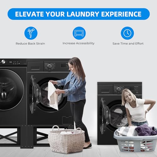 2 in 1 Washer and Dryer Pedestal 29''