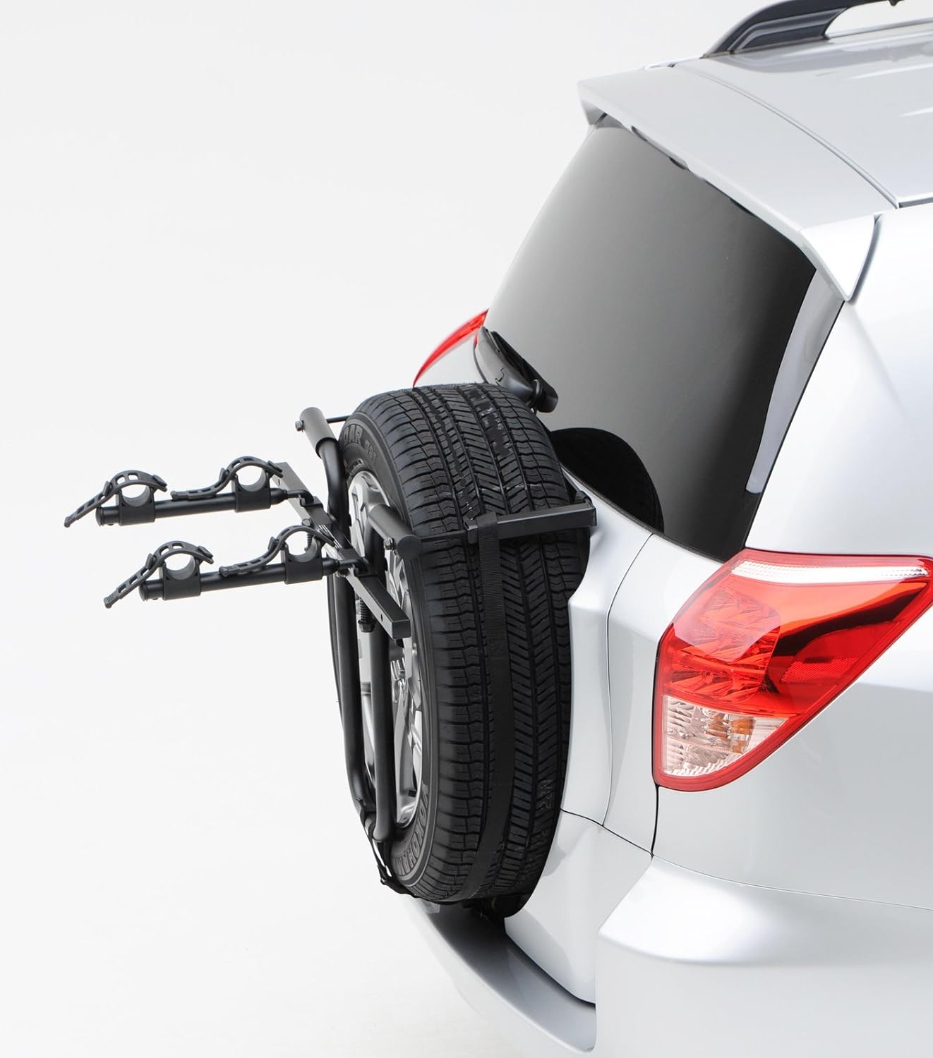 Hollywood Racks Bolt-On Spare Tire Rack, Black, 2 Bike