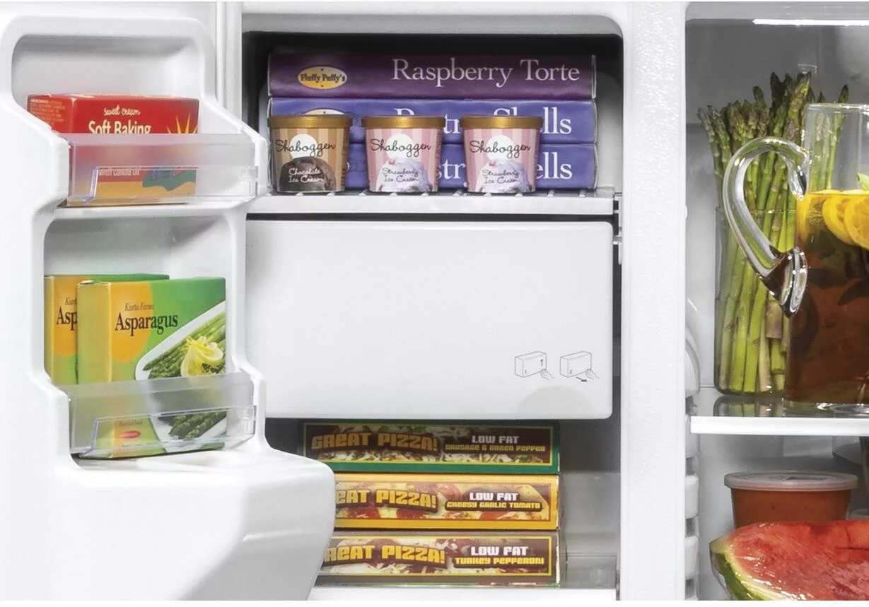 GE® 21.8 Cu. Ft. Counter-Depth Side-By-Side Refrigerator