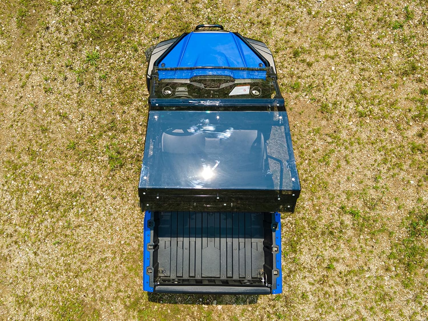 SuperATV Dark Tinted Roof for 2021+ Honda Pioneer 520 | 1/4 Polycarbonate Roof | Full Visibility and Awareness | Pioneer Roof Protects from Sun, Rain, and Debris! | Made in the USA!