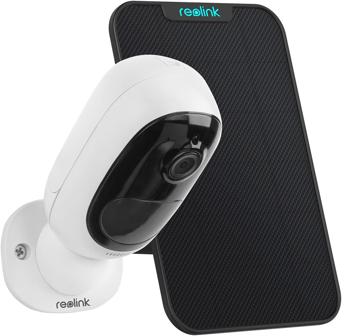 REOLINK Outdoor Security Camera System – Wireless, Rechargeable Battery, 1080P Video, Night Vision, Motion Detection, 2-Way Talk, Waterproof, Support Cloud Storage | Argus 2+Solar Panel