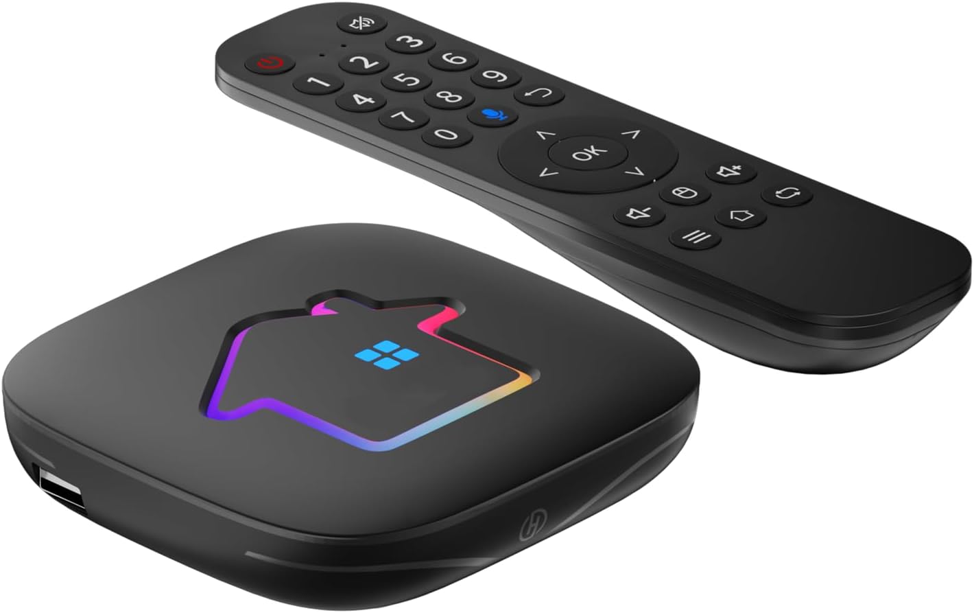 2024 H8 TV Box Voice Remote Control HDTV Brazil tv Box New Version 2GRAM+16GROM 4K Ultra HD US.B2.0/3.0 Opt Duo Band WiFi 2.4/5G Bluetooth 5.0