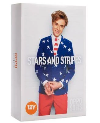 Opposuits Boys Stars u0026 Stripes Americana Suit, Boy&s, Size: 6