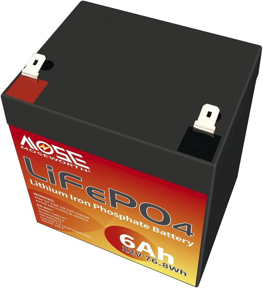 24V Lithium Battery 60Ah Lifepo4 Trolling Motor RV Battery Replacement Built-in BMS Last Longer Replace Your SLA Perfect for Backup Power and Off Grid Applications