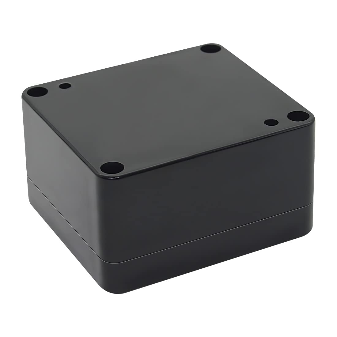 LeMotech ABS Plastic Electrical Project Case Power Junction Box, Project Box Black 10.4" x 7.2" x 3.7" (263 x 182 x 95 mm)(Pack of 1)