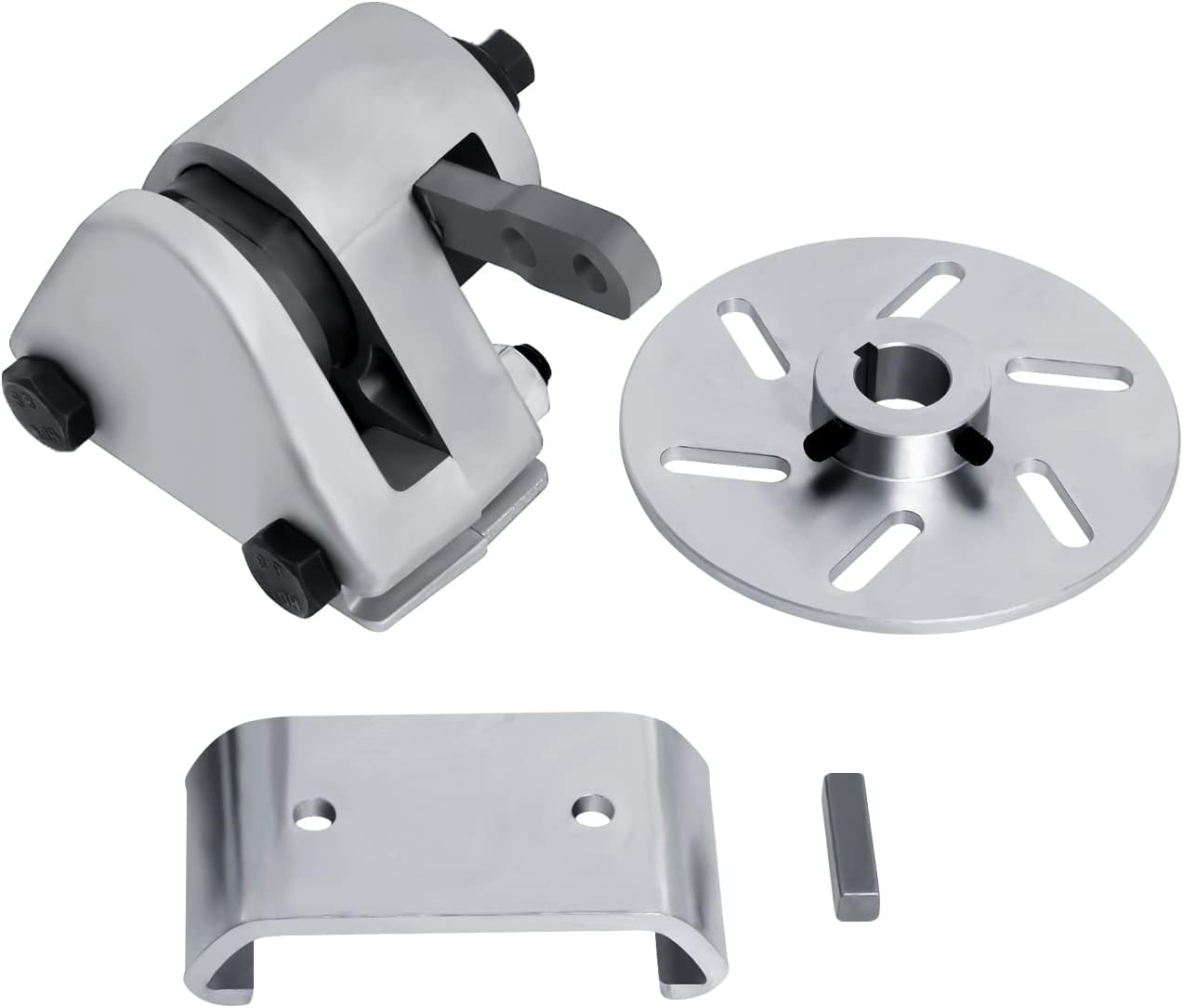 Mechanical Brake Caliper Go Kart Kit with Bracket Rotor for Manco 9598 9597 Yerf-Dog ASW Bristers Airheart MB-1 Predator 212cc 196cc 6.5hp GX160 Go Kart Disc Brakes Go Kart Brake Kit Pack of 2