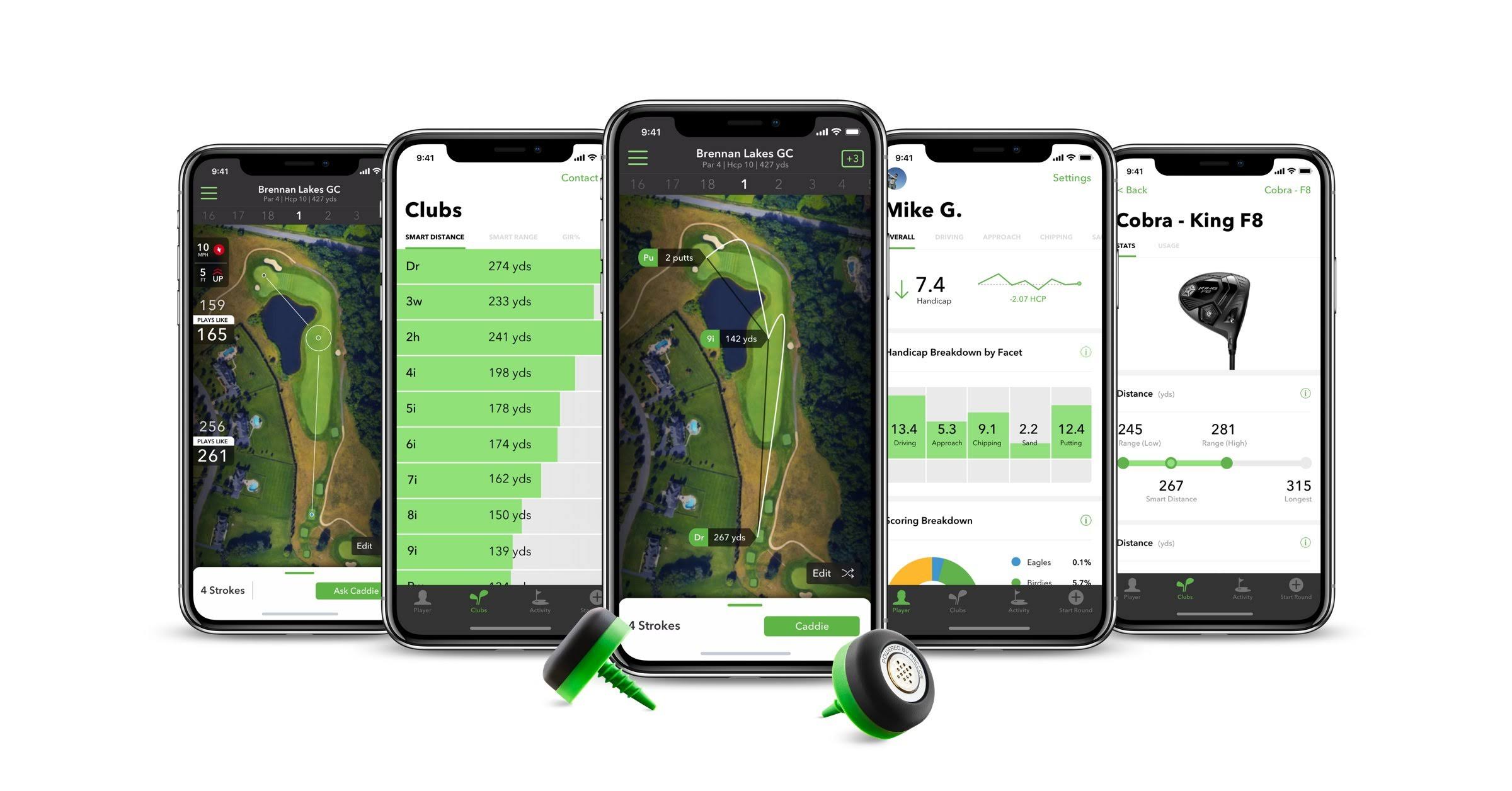 Arccos Golf Caddie Smart Sensors