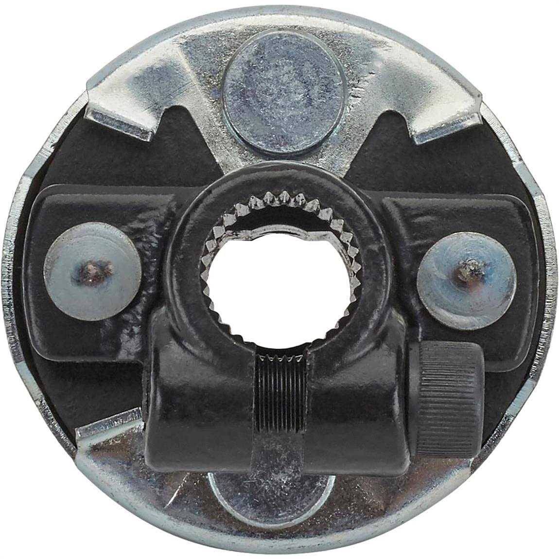 Speedway Motors Steering Rag Joint Adapter 3/4-30 Spline to 3/4 Dd Double D Shaft - Shop Hardware Tools Online Store