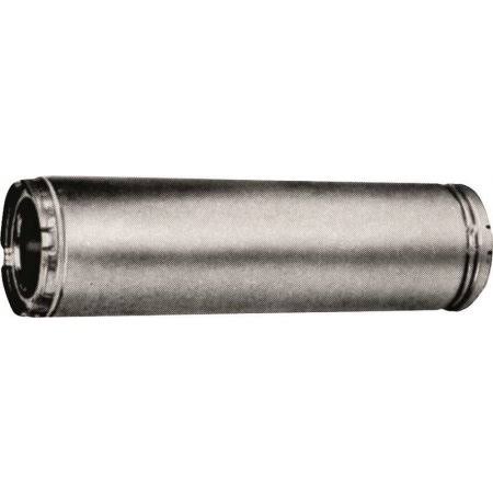 American Metal 6hs-24 Insulated Chimney PIPE, 3 Wall