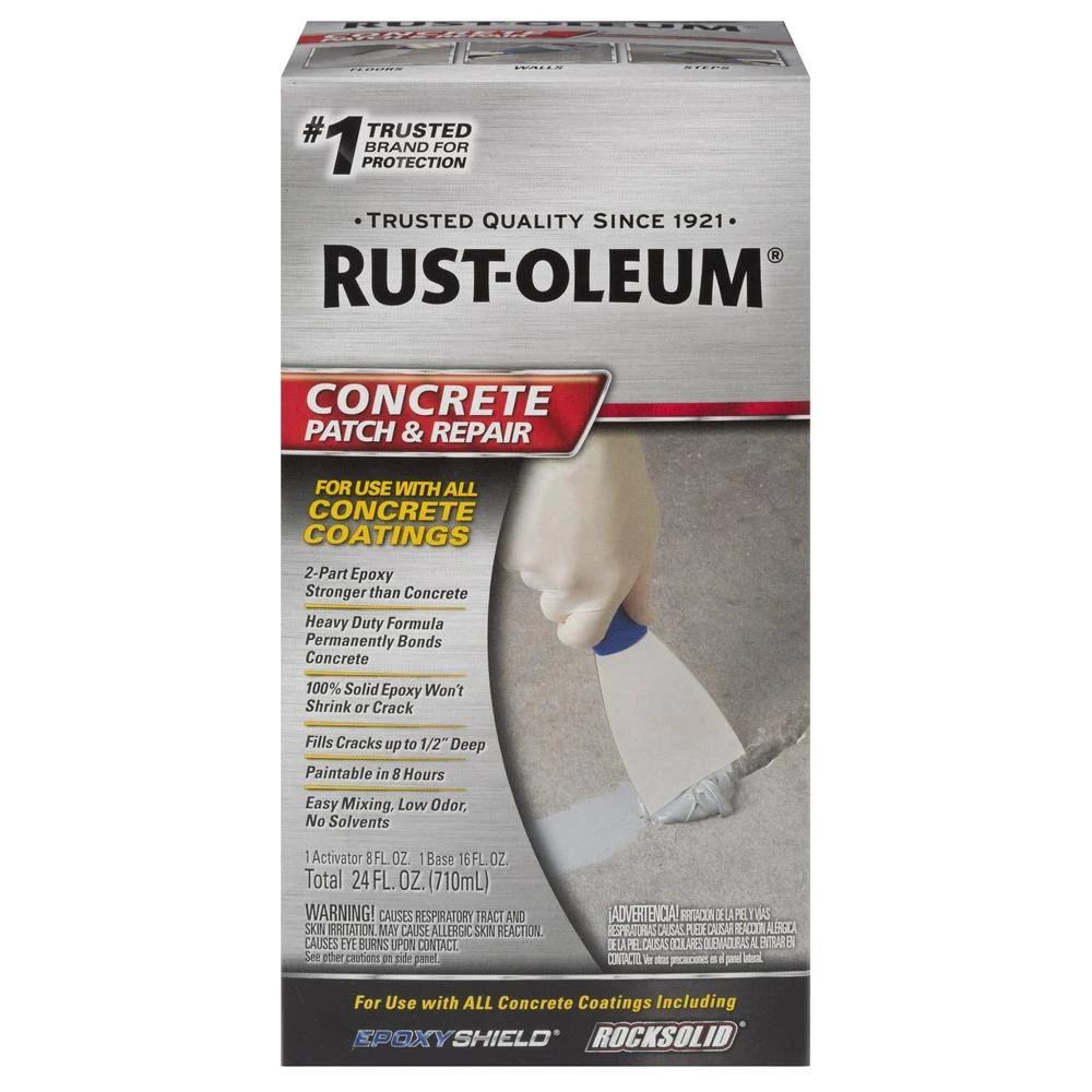 24 oz. Concrete Patch and Repair Kit (4 Pack), Gray 301012