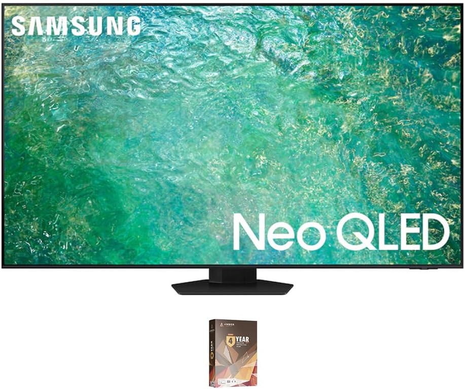 SAMSUNG QN75QN85CAFXZA 75 Inch 4K Neo QLED Smart TV with Dolby Atmos with an Additional 4 Year Coverage (2023)