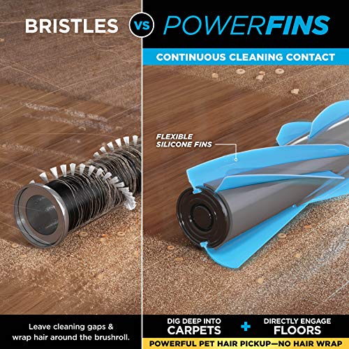 Shark | Pet Cordless Vacuum Cleaner | LED Headlights | Removable Handheld Vacuum for Pet Hair | Crevice Tool & Pet Multi-Tool Included | 40min Runtime | For Carpet & Hard Floors | Grey | IX141