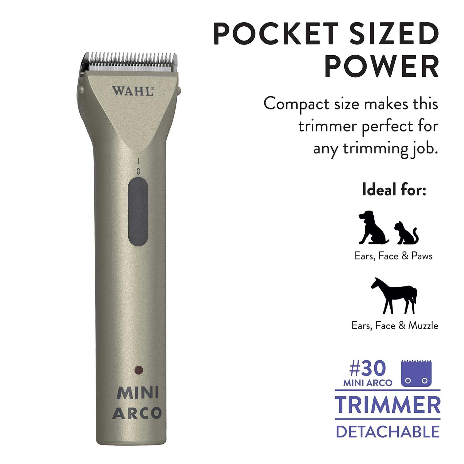 Wahl MiniArco Cord/Cordless Trimmer Kit - Pet Supplies online store