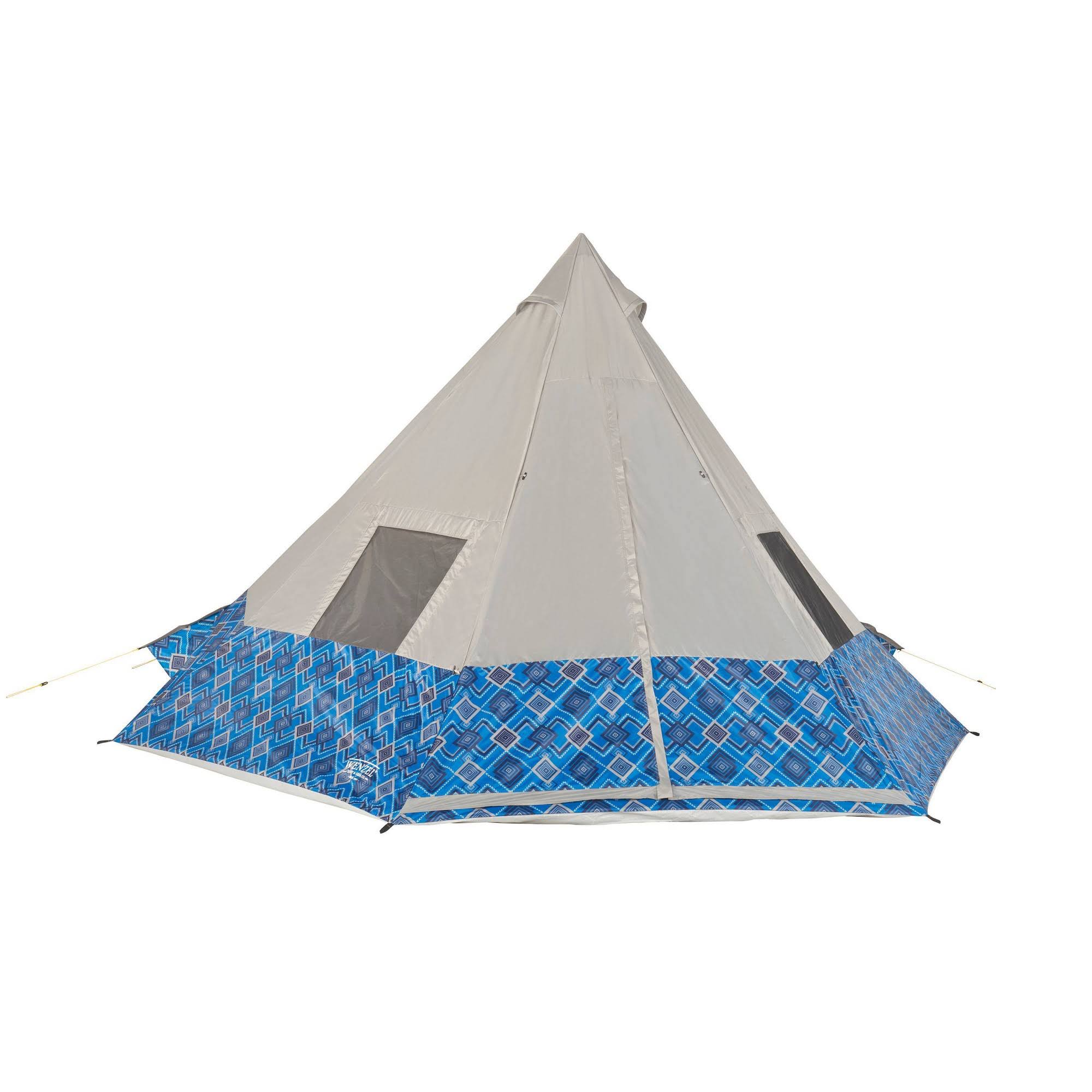 Wenzel Shenanigan 8 Person Teepee Tent, Blue