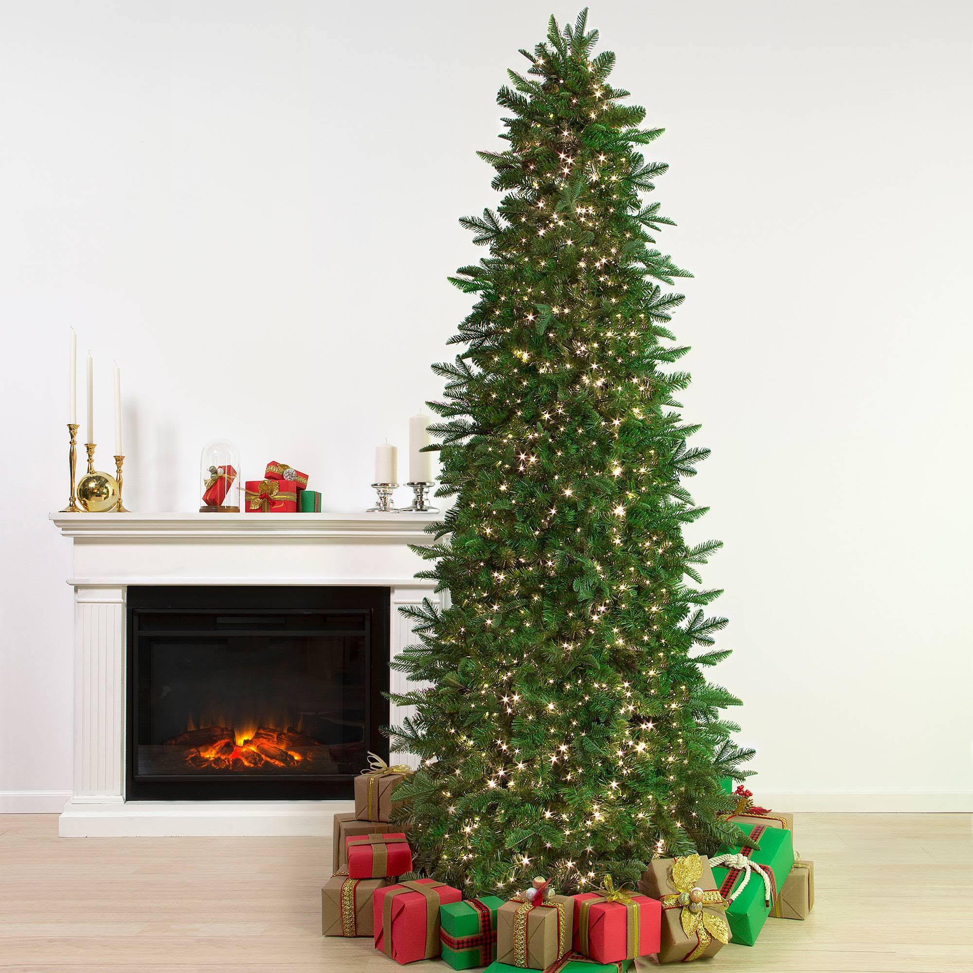 Easy Treezy 7.5' Pre-Lit Classic EZ Setup Tree with Fairy Lights Green