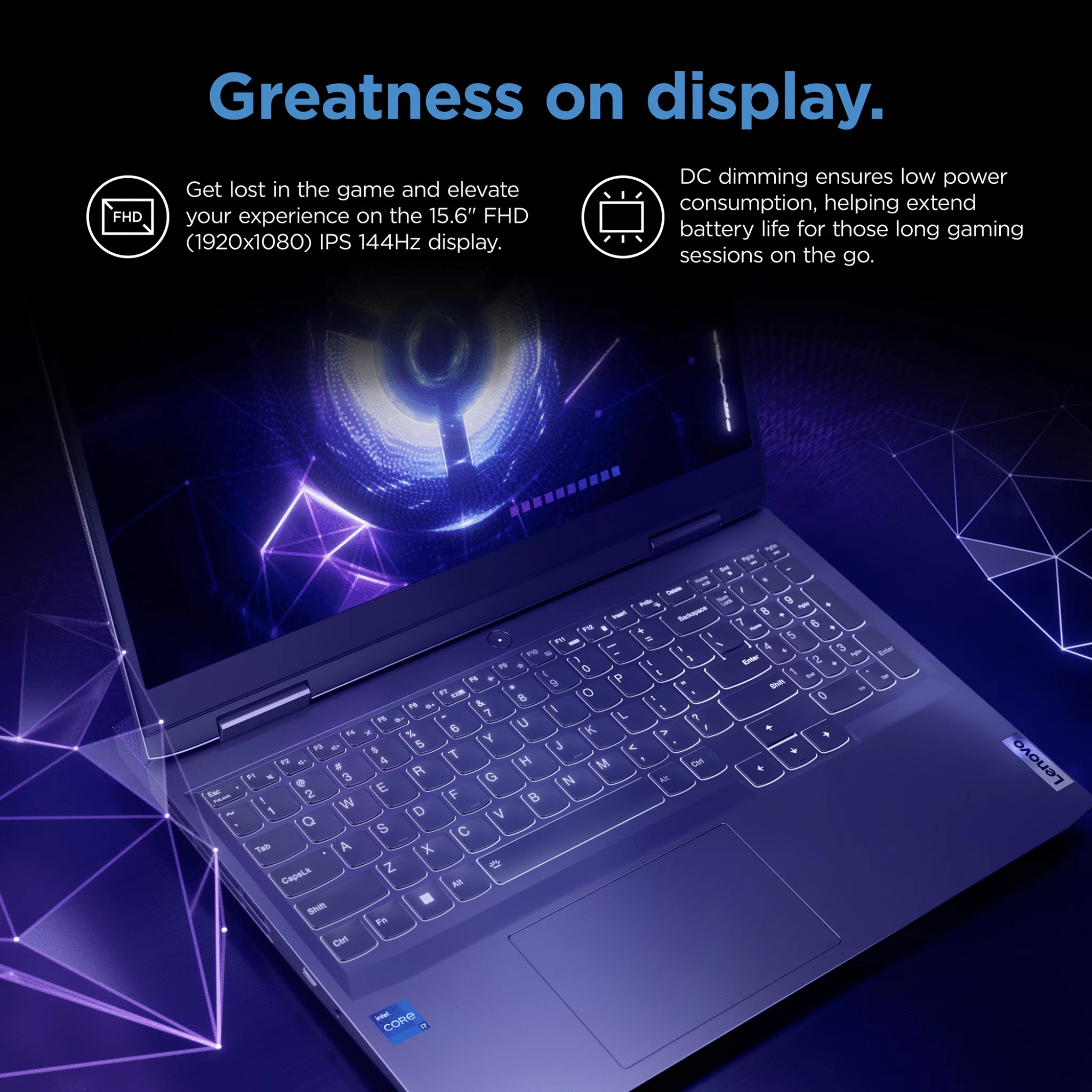 Lenovo LOQ 15.6” FHD 144Hz Gaming Laptop, Intel Core i5-13420H, NVIDIA GeForce GTX 3050 6GB, 16GB RAM, 512GB SSD, Storm Grey, Windows 11, 82XV0094US