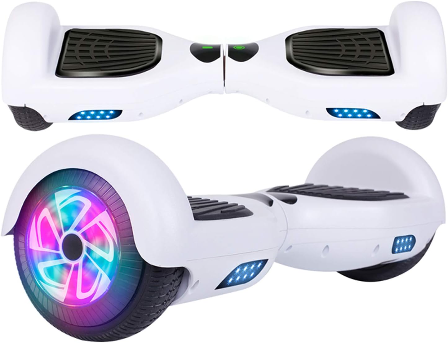 FLYING-ANT Hoverboard, 6.5 Inch Self Balancing Hoverboards with LED Lights, Hover Board for Kids Teenagers-No Bluetooth