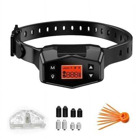 Petdiary F800 GPS Dog Fence System Outdoor Wireless GPS Dog Fencing Collar with Beep Vibration Static Shock - Pet Supplies online store