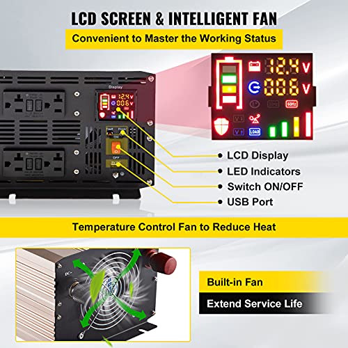 VEVOR Pure Sine Wave Inverter