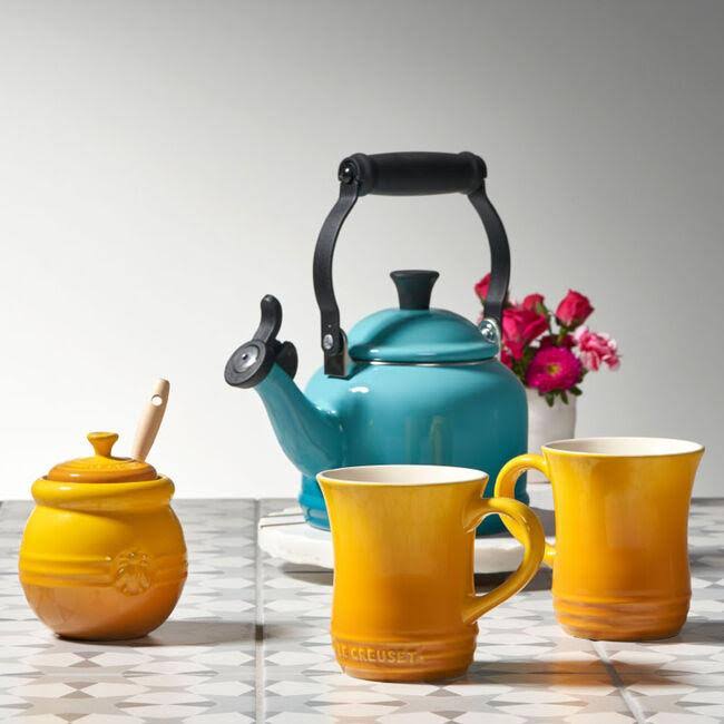 Le Creuset Demi - Kettle - 0.3 gal - caribbean
