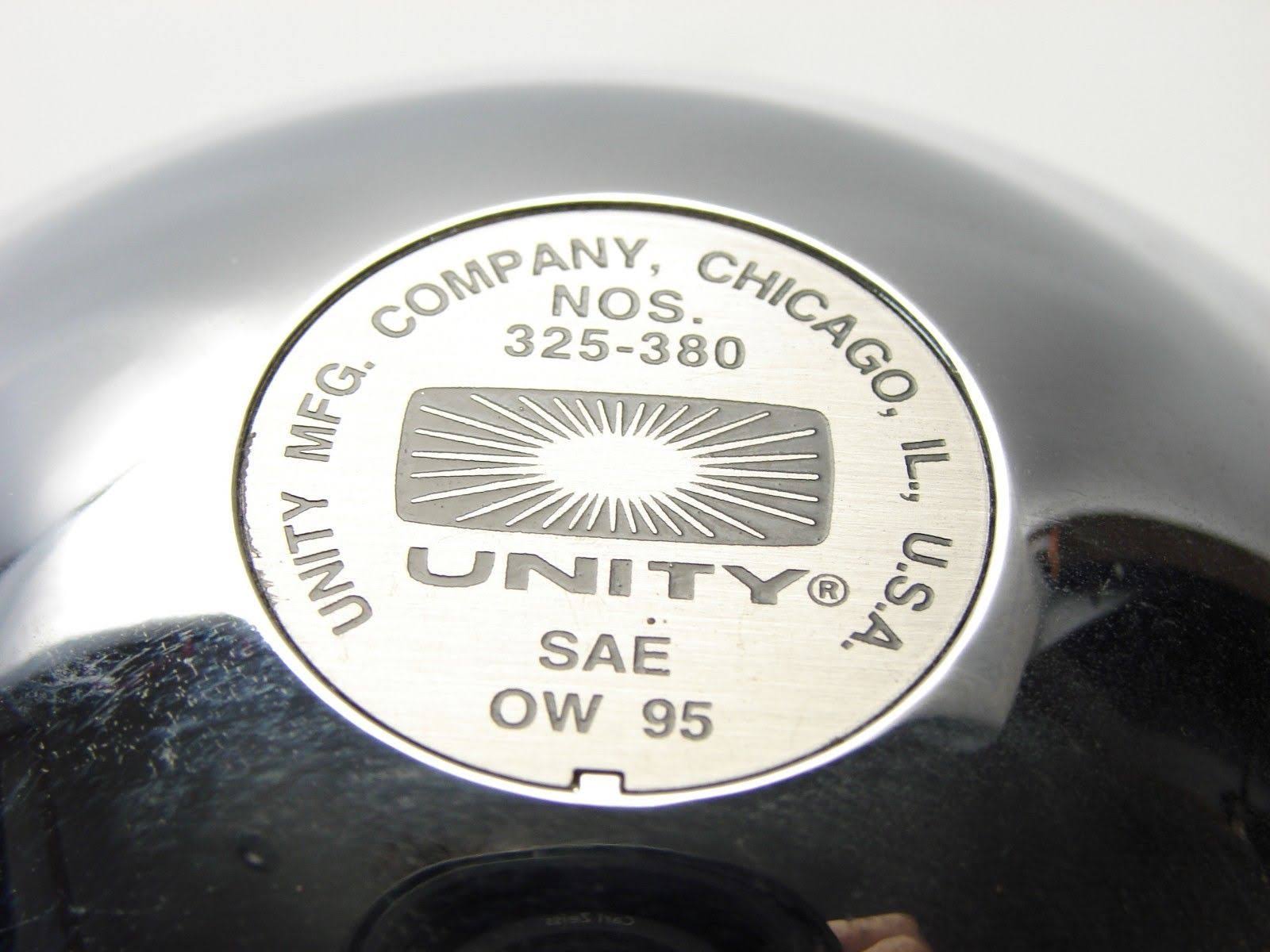 Unity 325A 6x22 Chrome Post-Mount SPOTLIGHT-HALOGEN 12VDC (B539)