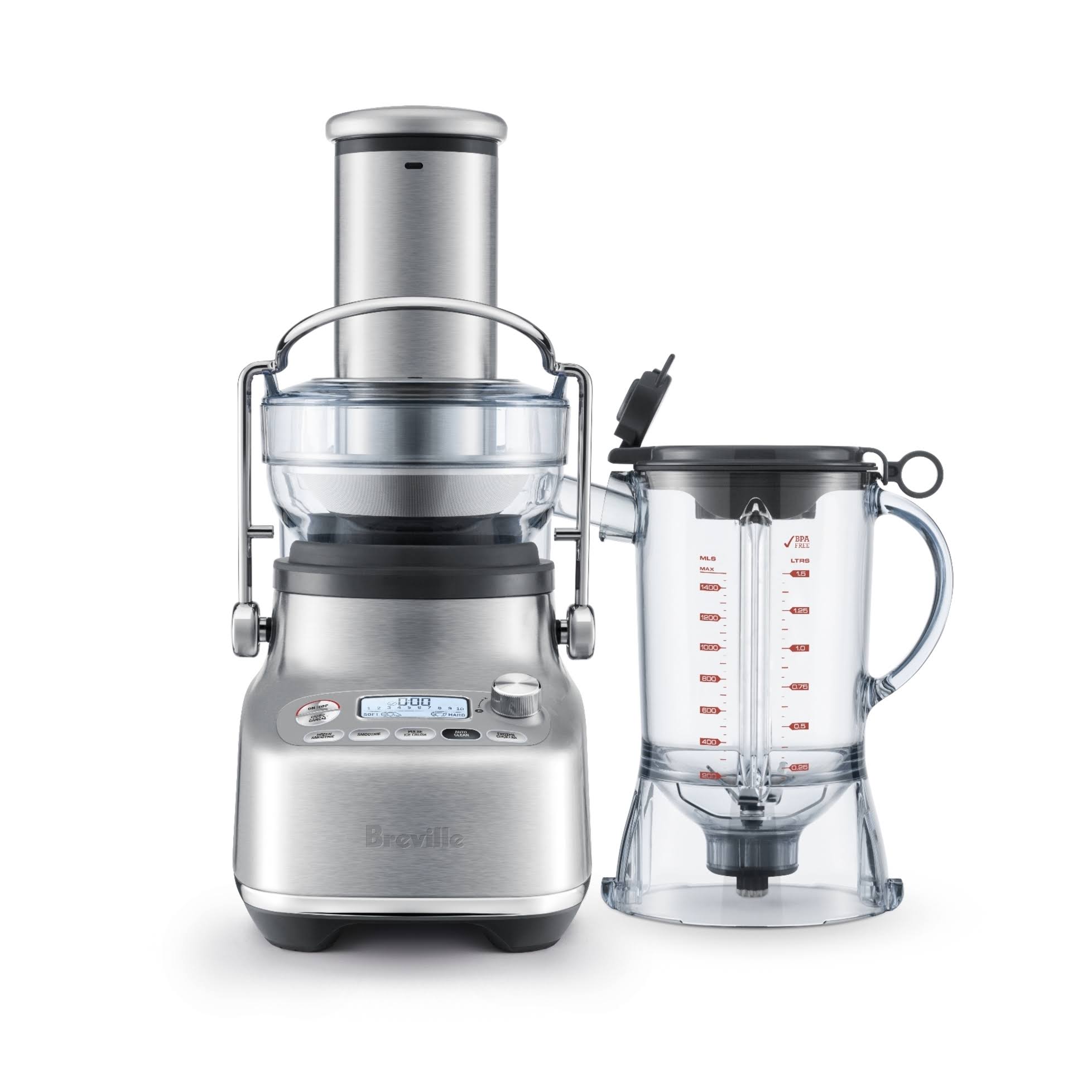Breville 3X Bluicer Pro Blender u0026 Juicer, Stainless Steel