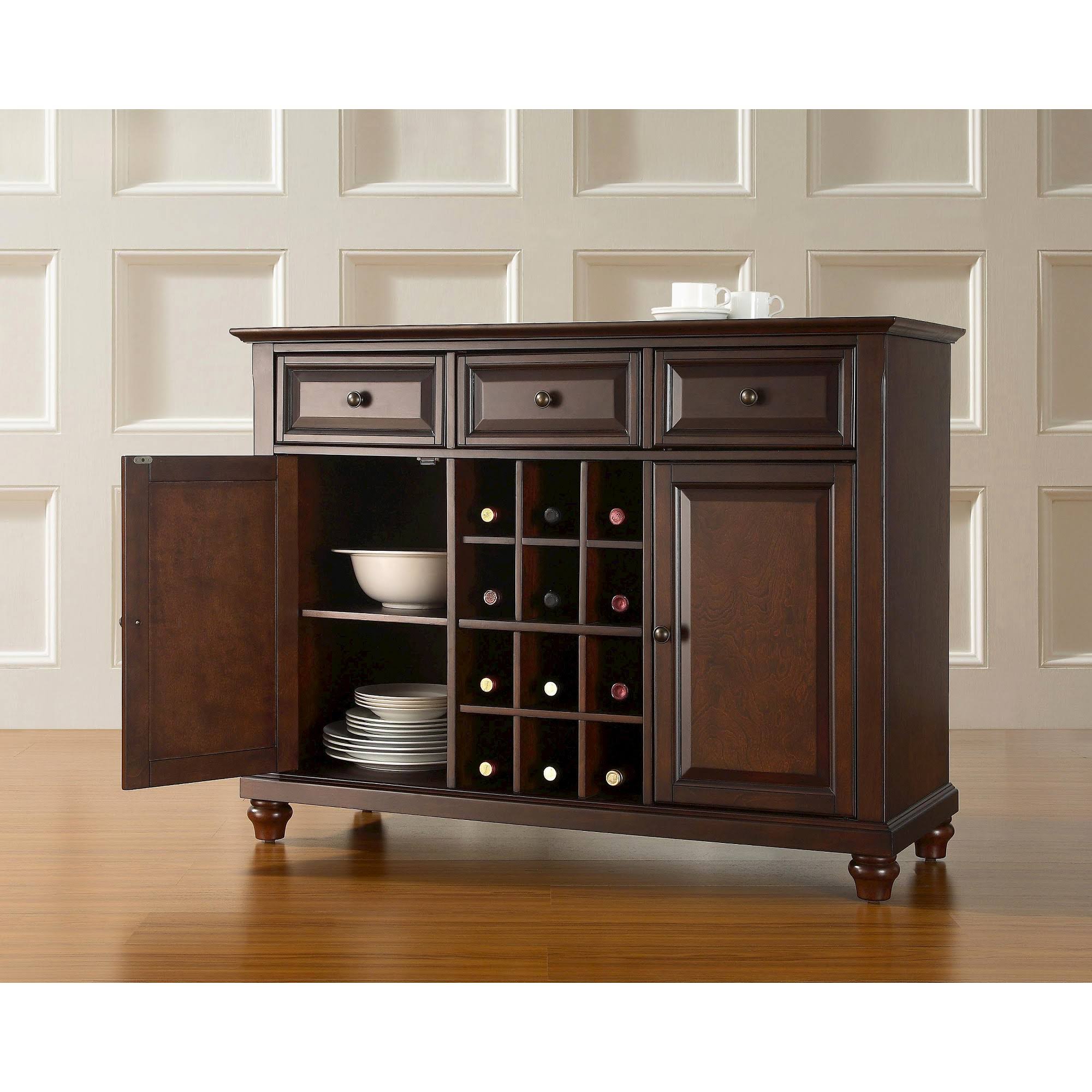 Cambridge Buffet Server / Sideboard Cabinet in Vintage Mahogany