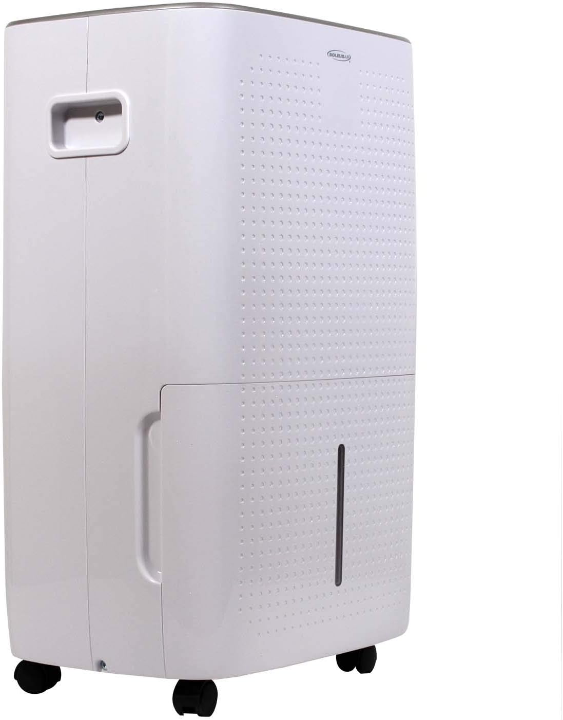 Soleus Air Energy Star Rated 50 Pint (Former 70 Pint) Dehumidifier for Up to 4,500 Sq Ft, Overheat Prevention Safety Sensors, Easiest To Operate with MyHome Programming, Mirage Display