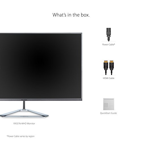 ViewSonic VX2776-SMHD 27 Inch 1080p Widescreen IPS Monitor with Ultra-Thin Bezels, HDMI and DisplayPort