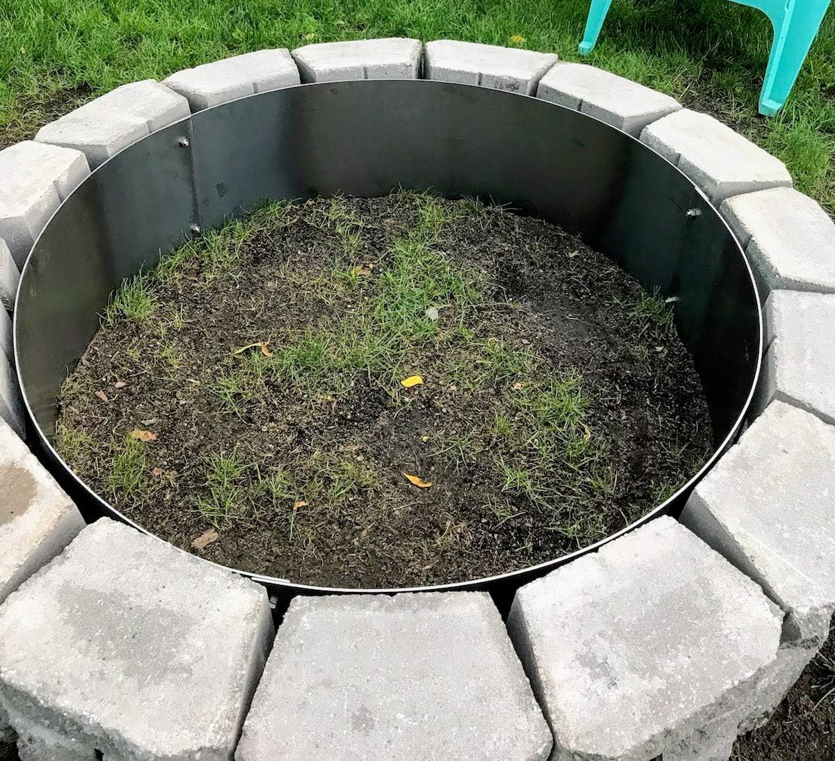 Steel Fire Pit - Campfire Ring -Firepit Liner - 18 x 36 x 11 Ga Thick.