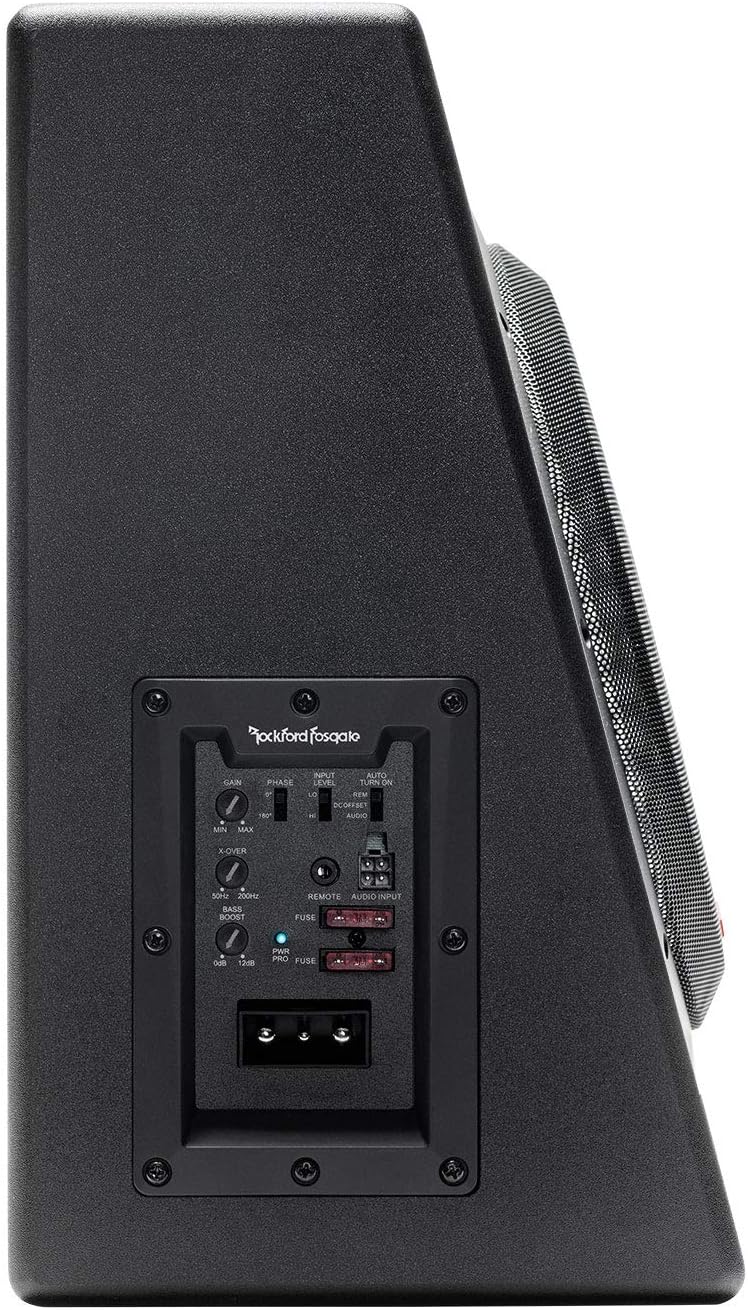 Rockford Fosgate P300-12T Punch 12" 300 Watt Powered Truck Sealed Box Subwoofer