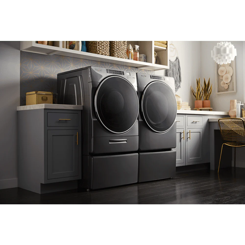 Whirlpool Wfw8620h 27 Wide 5 Cu Ft. Electric Front Loading Washer - White