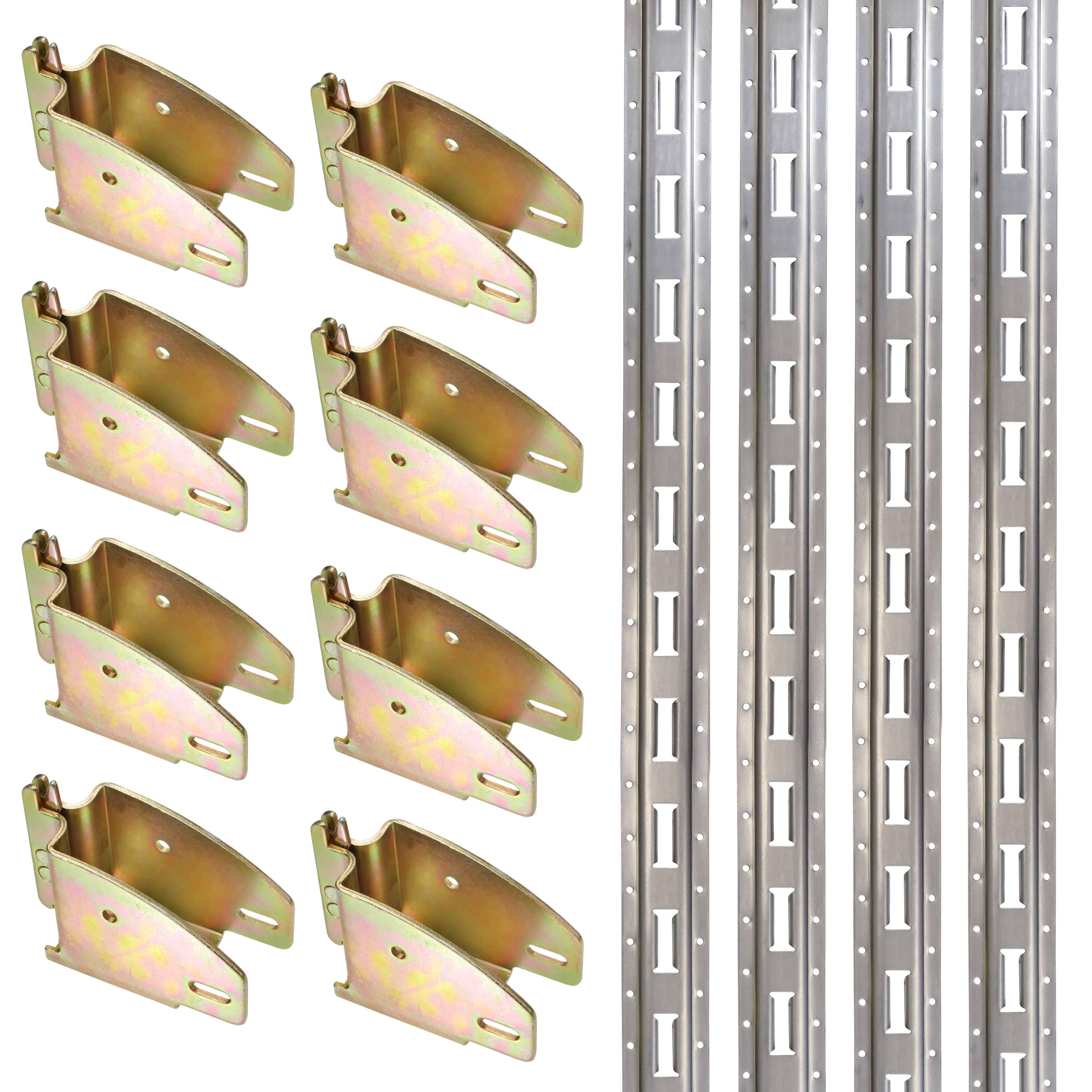US Cargo Control Vertical E Track Shelving Kit