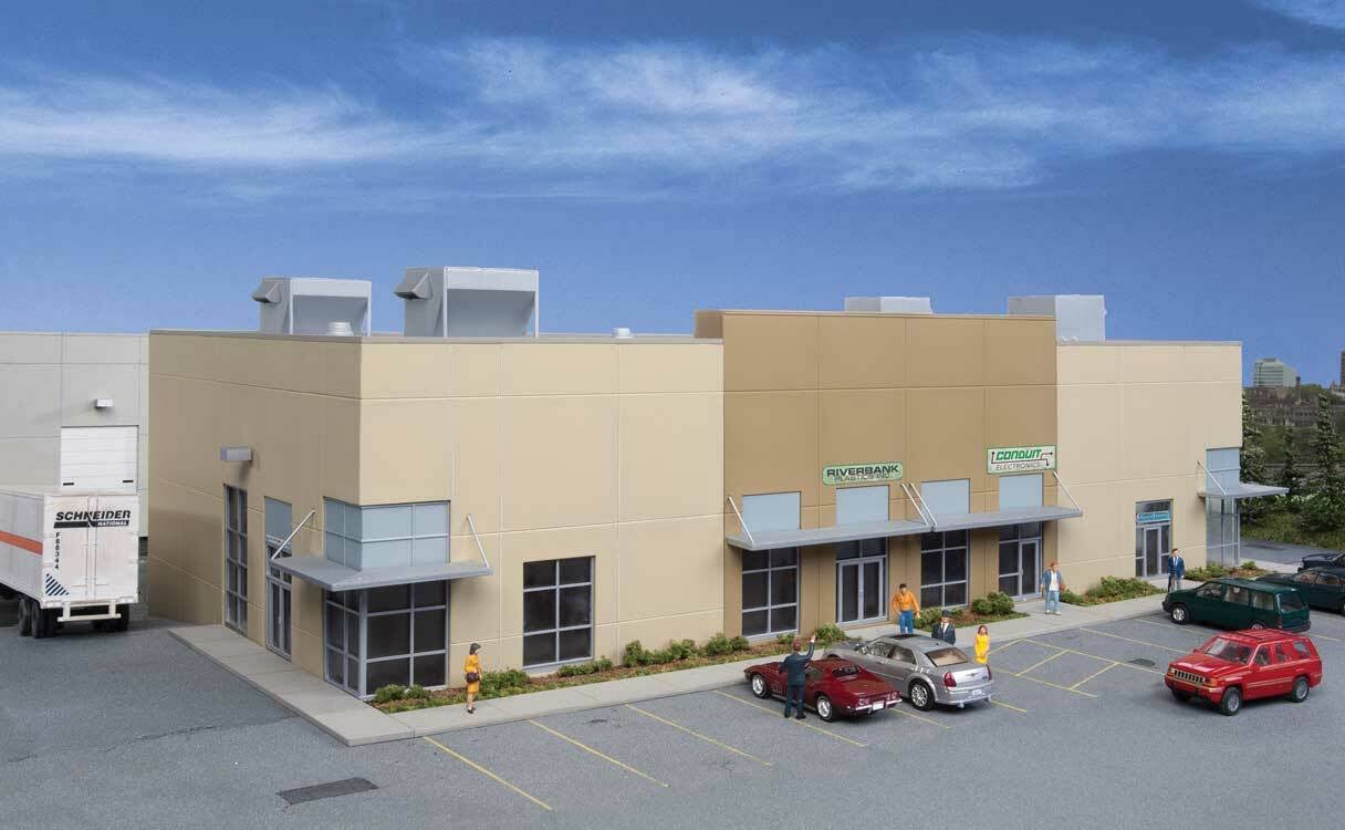 Walthers Cornerstone 933-4132 - Small Business Center Kit - HO Scale
