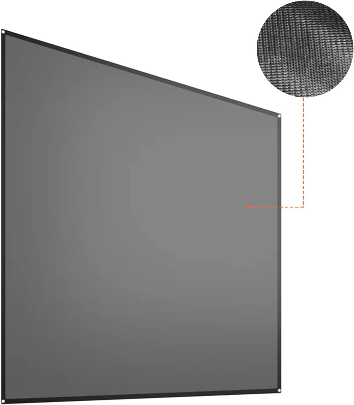 RV Sun Shade--RV Awning Side Shade Mesh Sunshade (9'X7') Compatible with Camper Trailer Canopy UV Block,Lightweight and Comfortable to Handle
