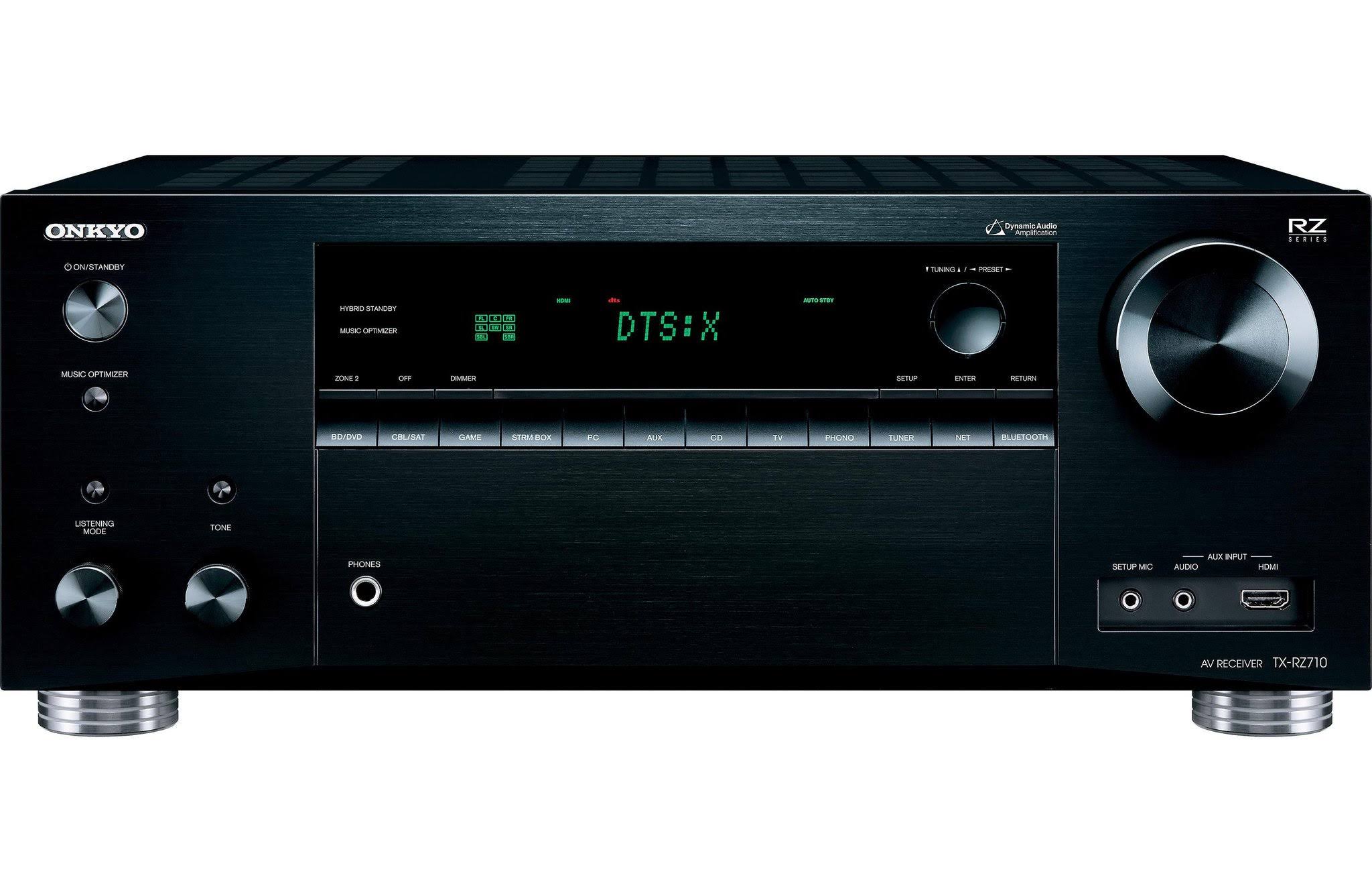 Onkyo TX RZ710 7.2 Channel AV Network Receiver - Black - Avayadevconnect