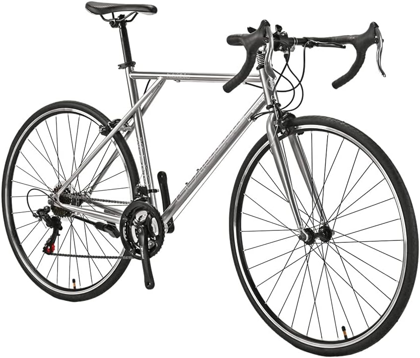 SD XC560 700C Road Bike Steel Frame Caliper Brake 21 Speed Gears for Adult Road Bicycle