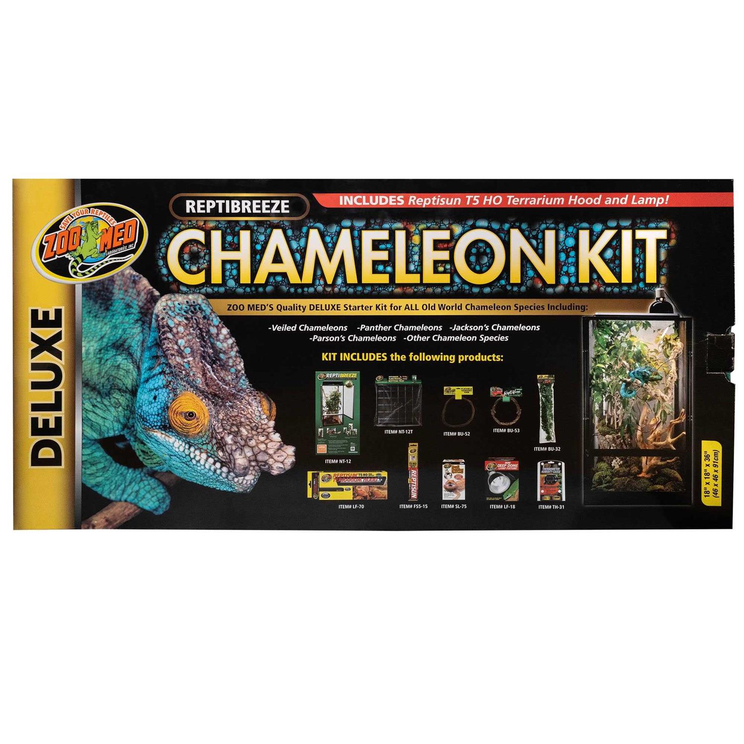 Zoo Med ReptiBreeze Deluxe Chameleon Starter Kit - Pet Supplies online store