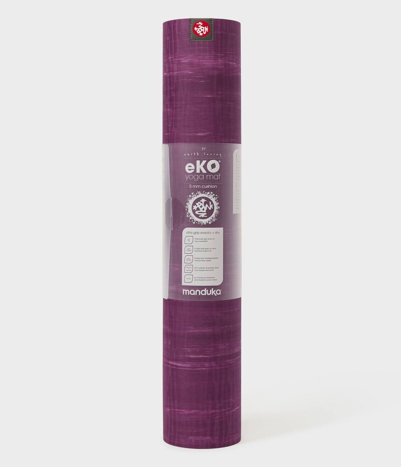 Manduka Eko 6mm Yoga Mat Acai Midnight, Long