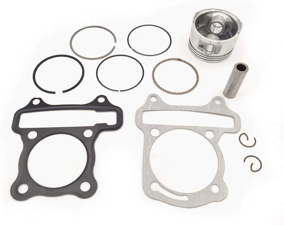 hongyu 61mm Big Bore Cylinder Head Kit for GY6 125cc to 180cc Engine with 69mm Valves scooter taotao kazuma ATV Moped Pack of 2
